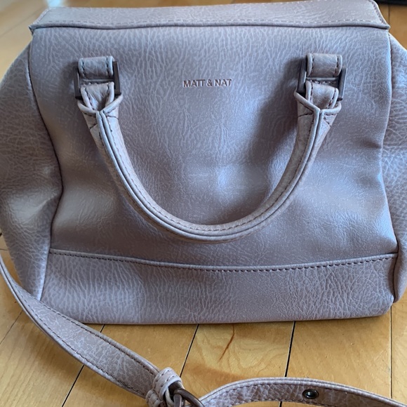 MATT & NAT Pearl Coloured Small Crossbody Bag - Picture 2 of 7